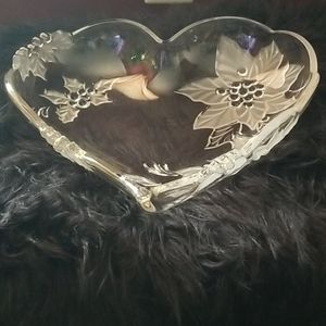 Heart Frosted Bowl